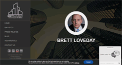 Desktop Screenshot of brettloveday.com